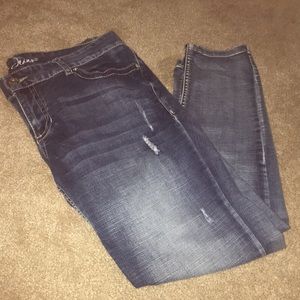 Medium wash jeans